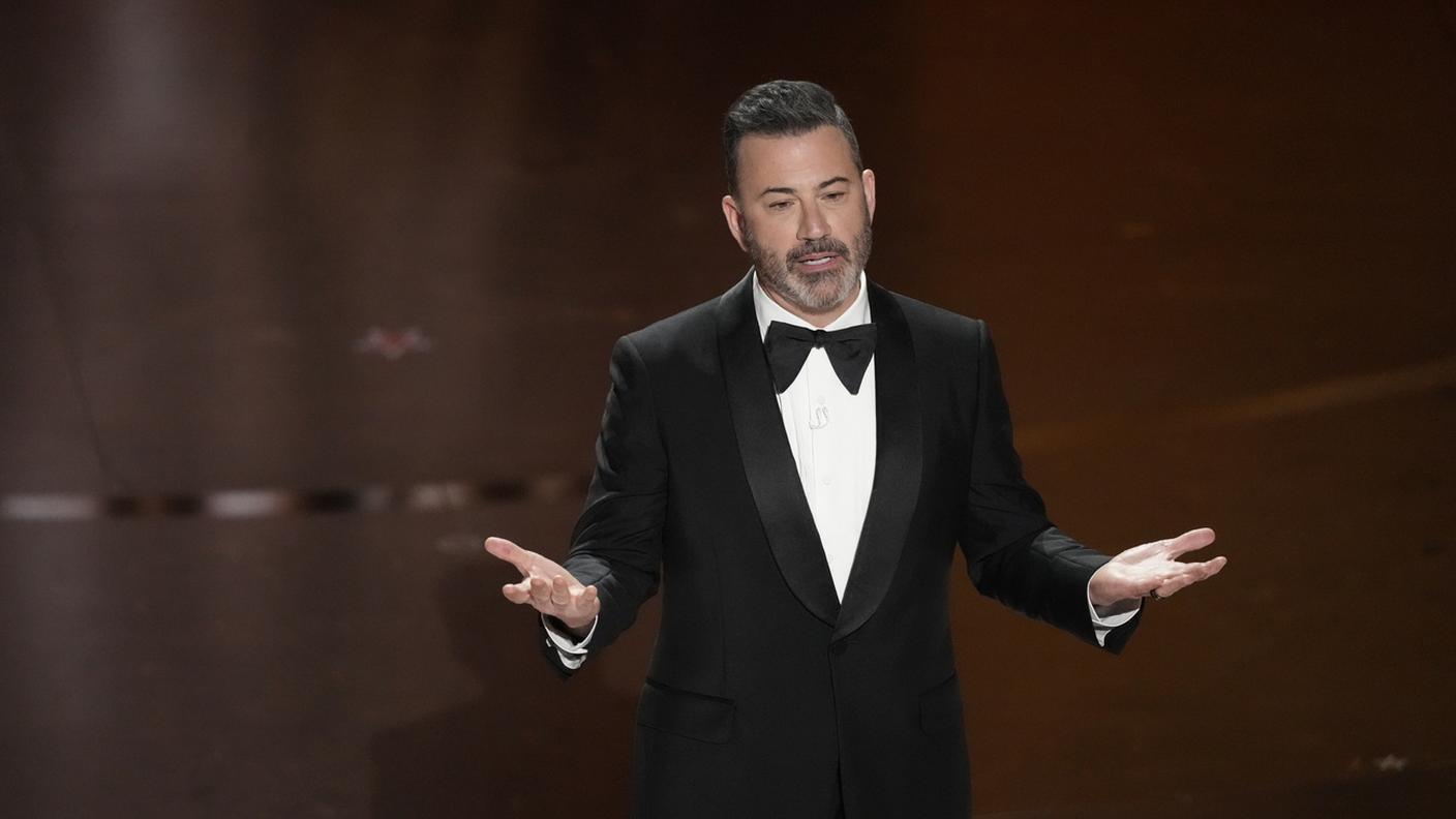 Jimmy Kimmel alla cerimonia degli Oscar al Dolby Theatre di Los Angeles