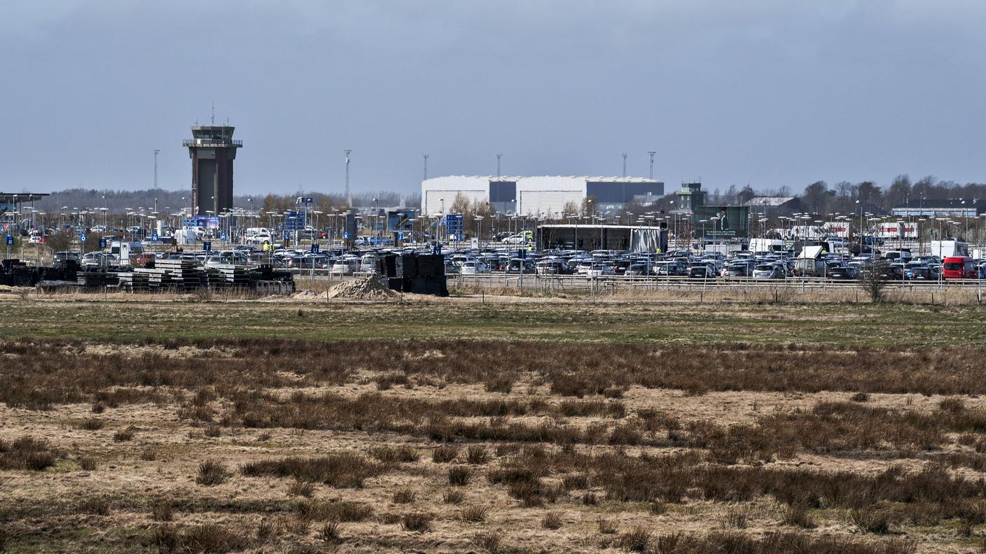 Foto d'archivio dell'aeroporto di Aalborg