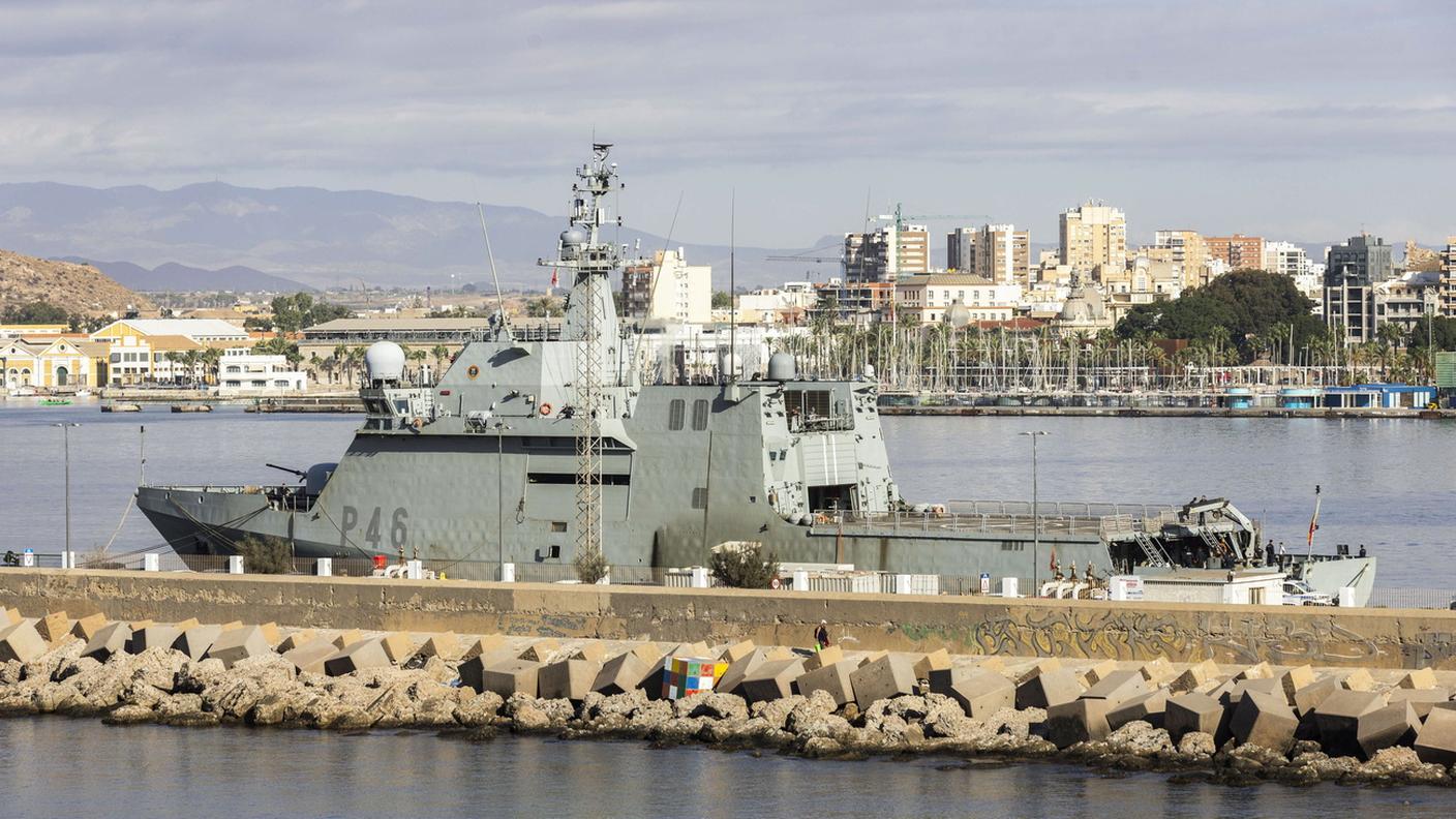 La Furor, la nave spagnola pronta a partire