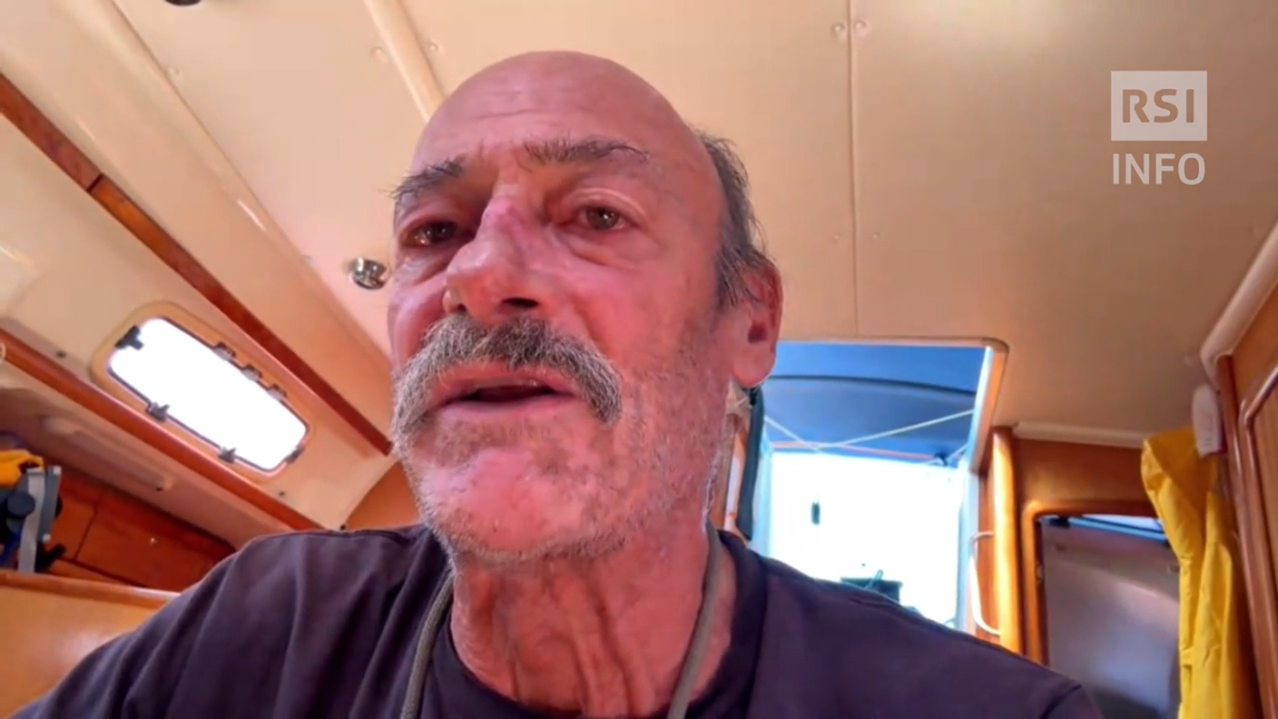 Il ticinese Fabrizio Ceppi si trova a bordo della nave Wahoo!-Sham
