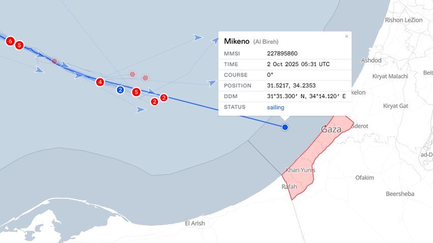 La posizione della Mikeno