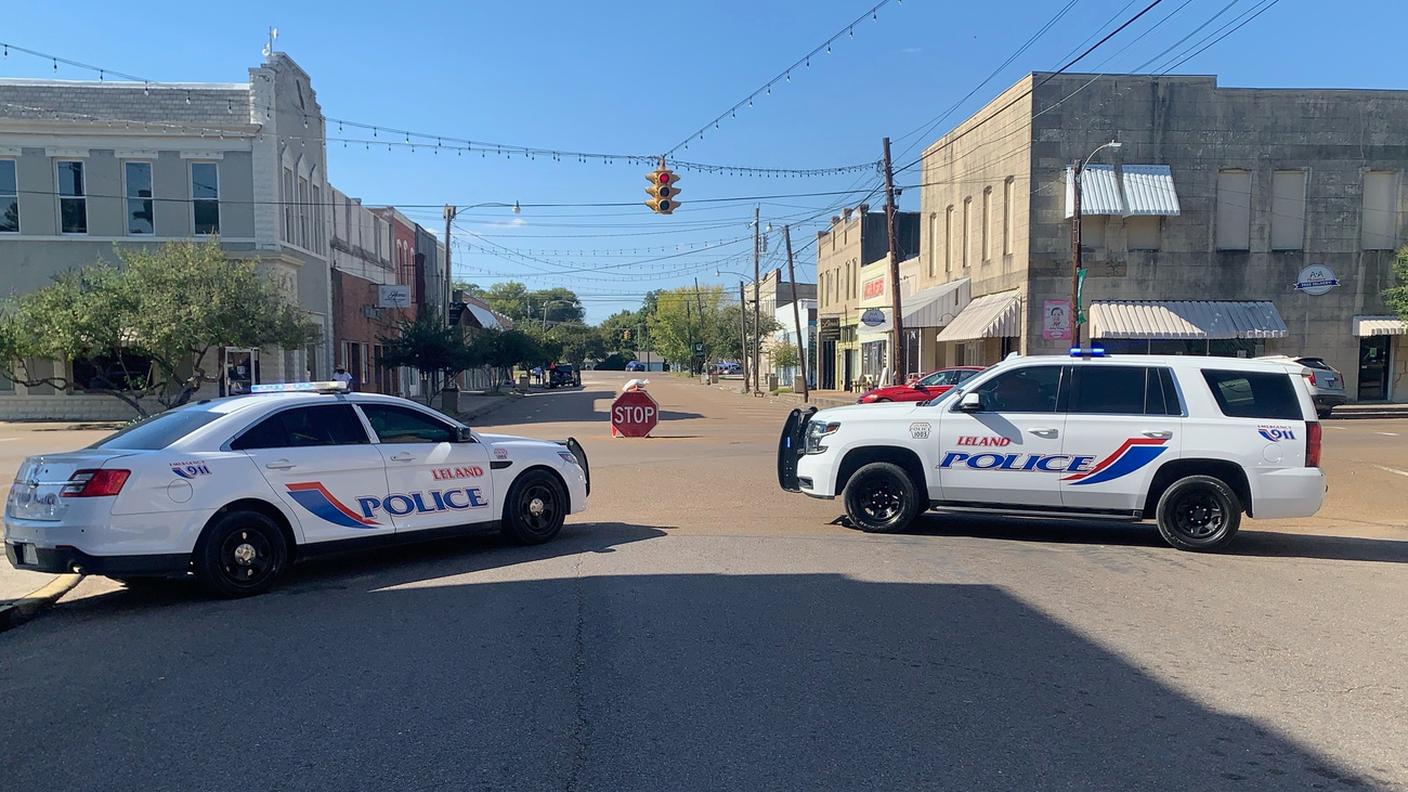 Polizia a Leland, Mississippi