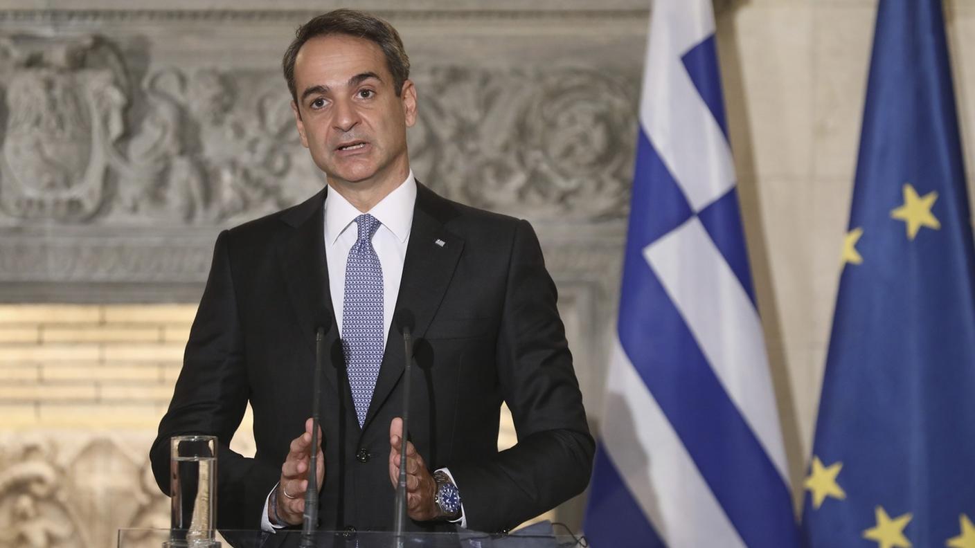 Il premier greco Kyriakos Mitsotakis