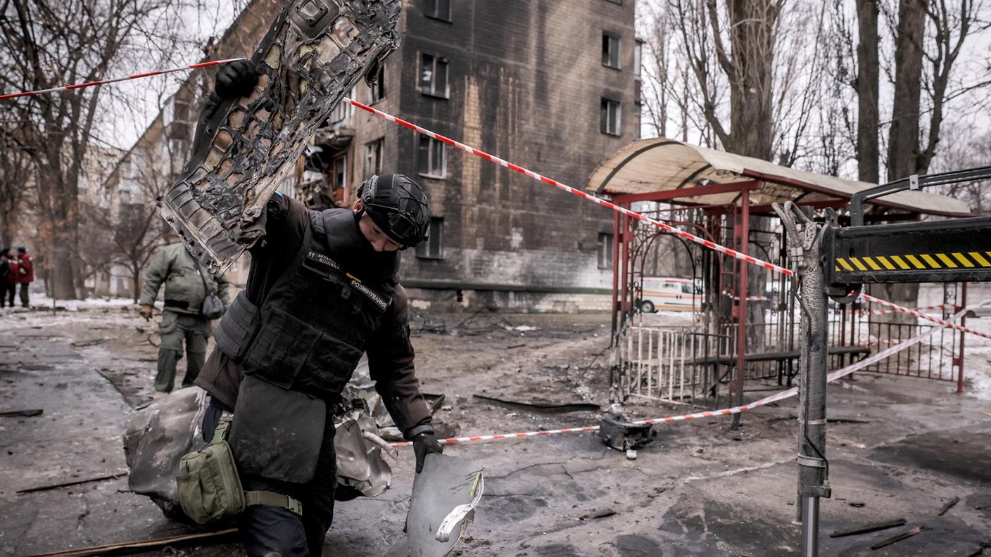 Attacchi russi sull’Ucraina provocano due morti e almeno 8 feriti