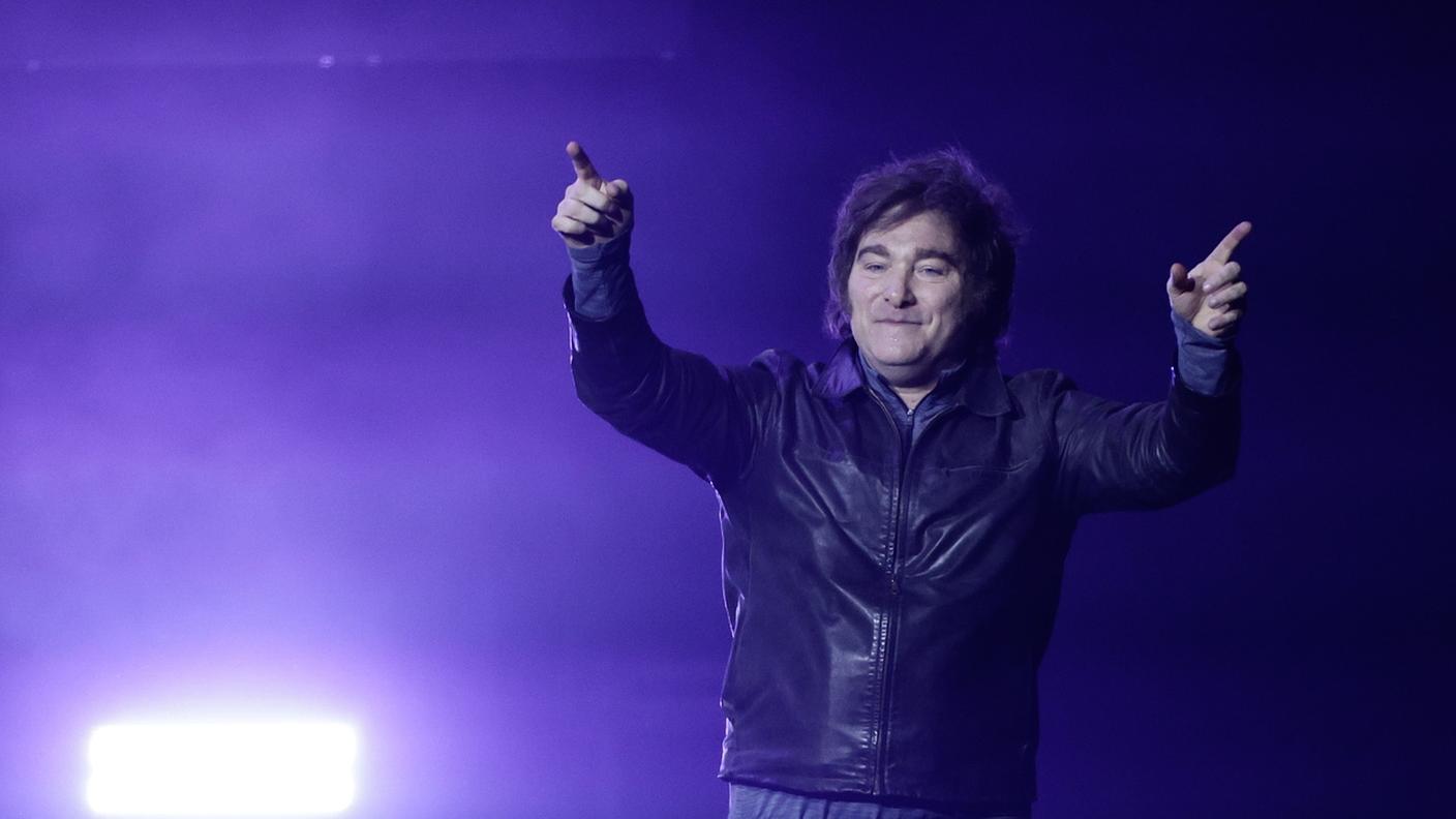 Il presidente argentino Javier Milei