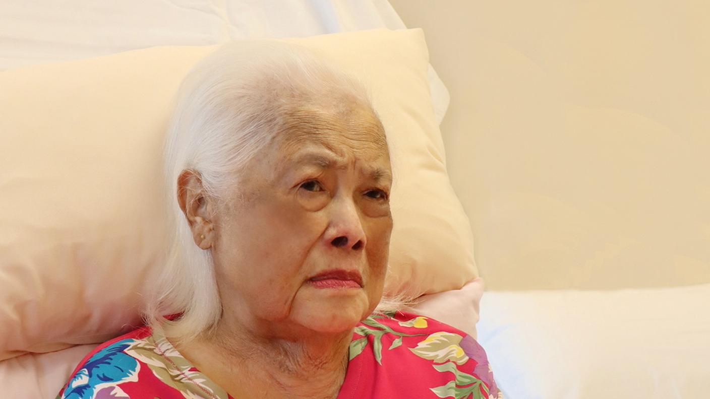 La regina madre Sirikit in uno scatto del 2023