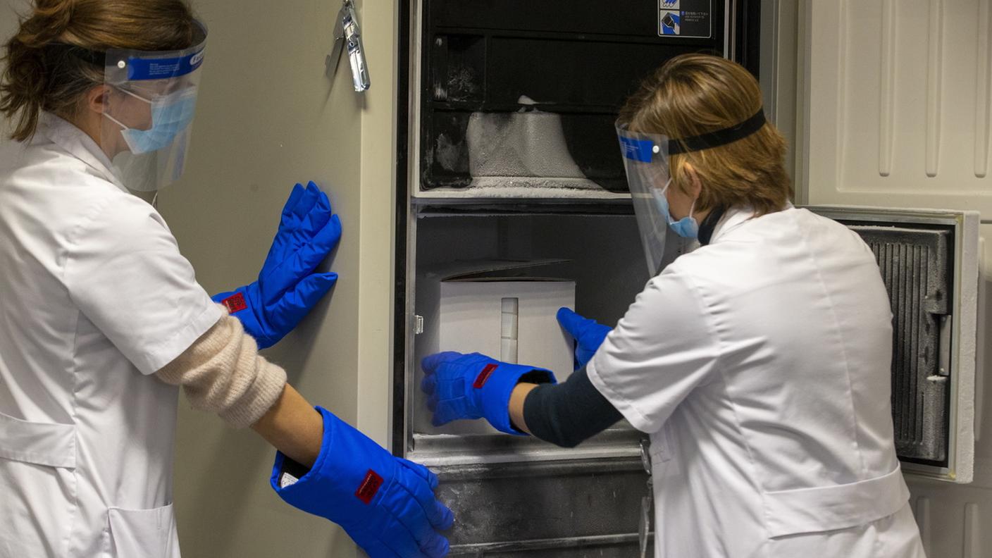 Le dosi di vaccino devono essere mantenute a -70 gradi