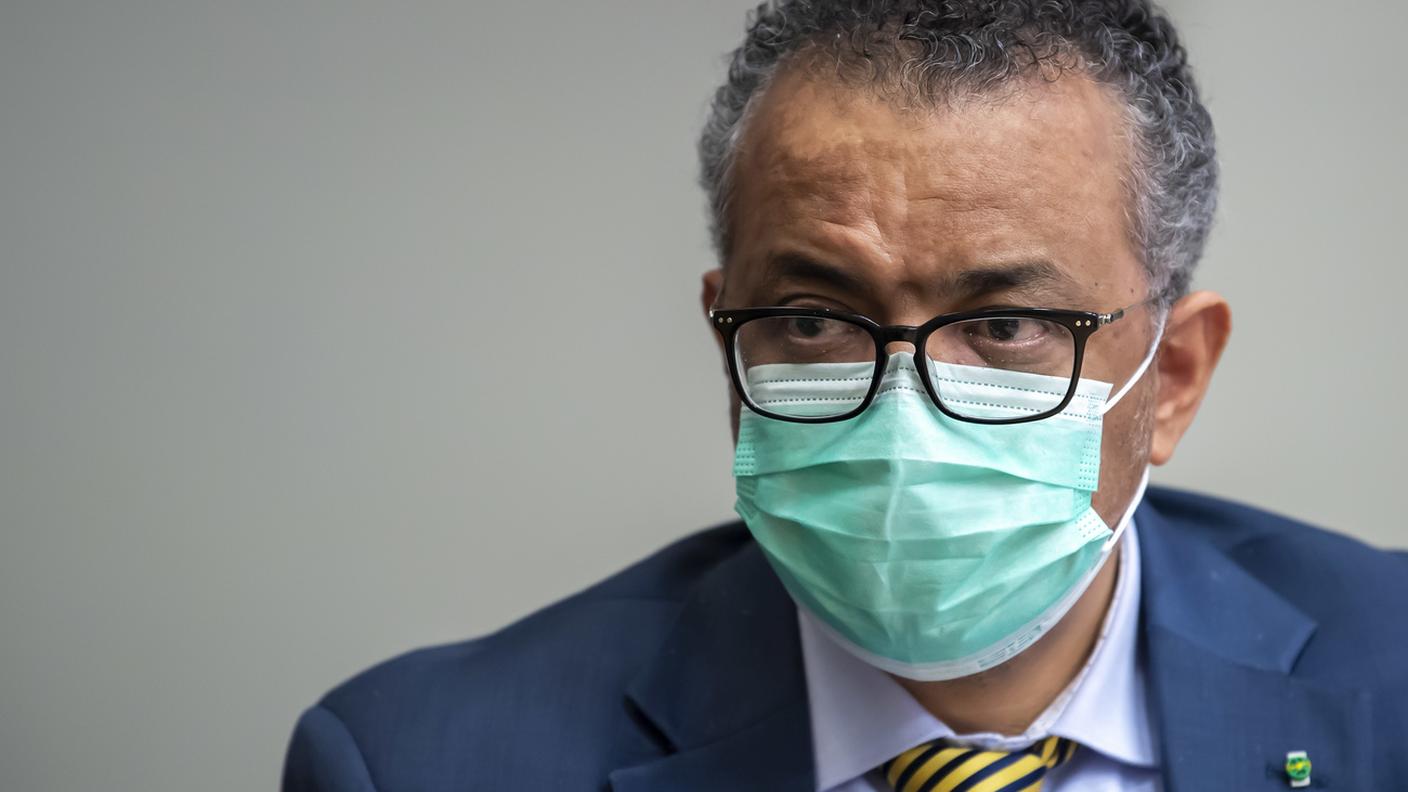 Il direttore dell'OMS Tedros Adhanom Ghebreyesus