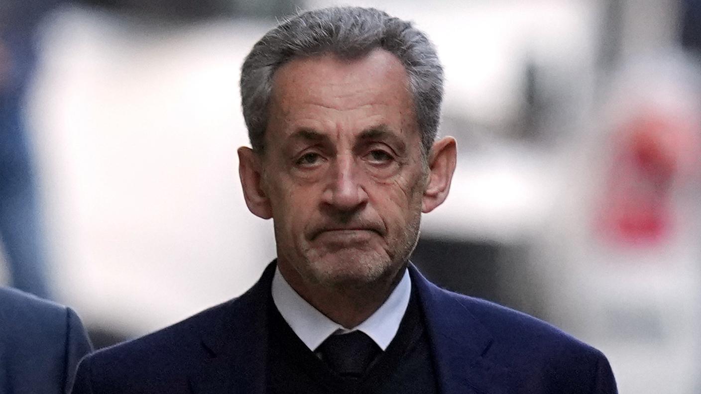 L’ex presidente della Repubblica francese Nicolas Sarkozy