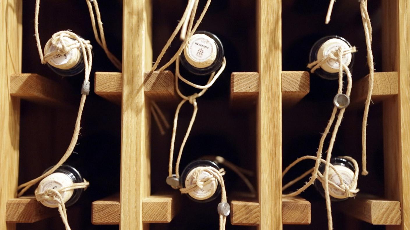 Le bottiglie resteranno in cantina per 31 giorni