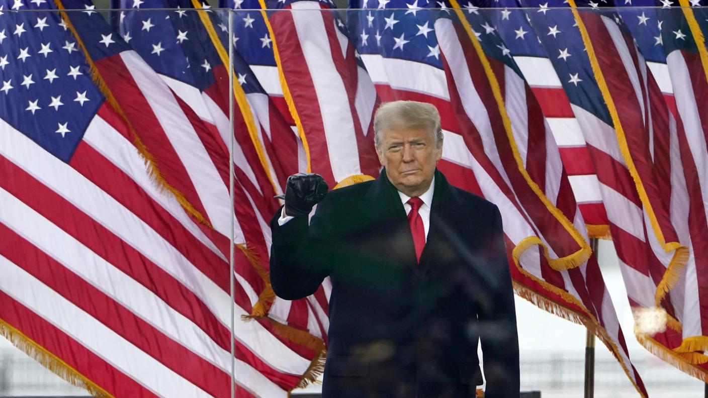 Il presidente USA uscente Donald Trump