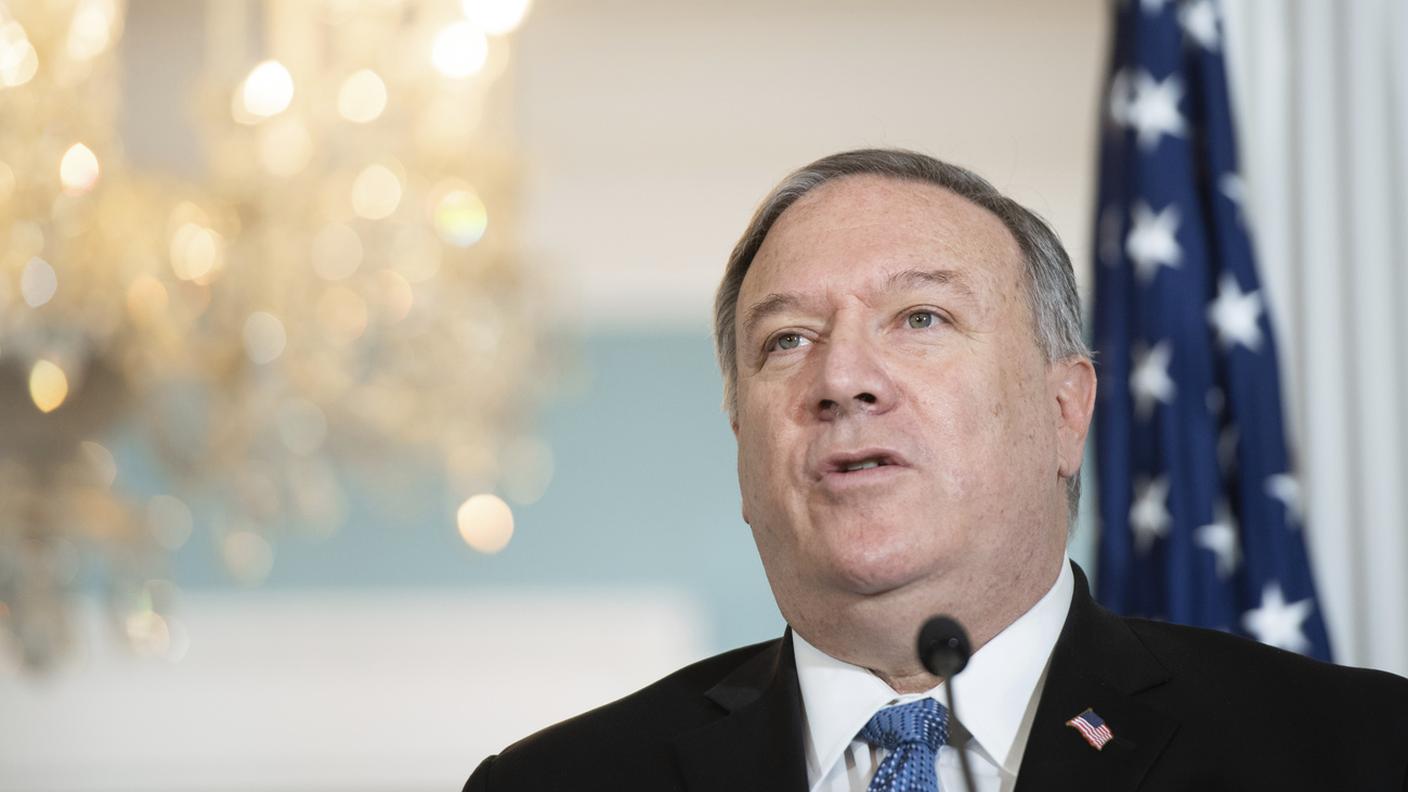 Il capo della diplomazia statunitense Mike Pompeo