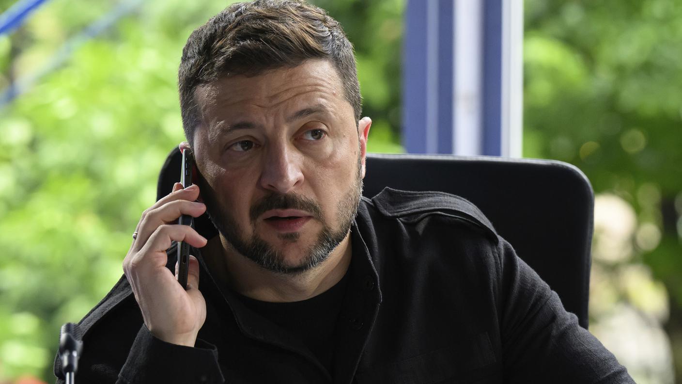 Il presidente ucraino Volodymyr Zelensky