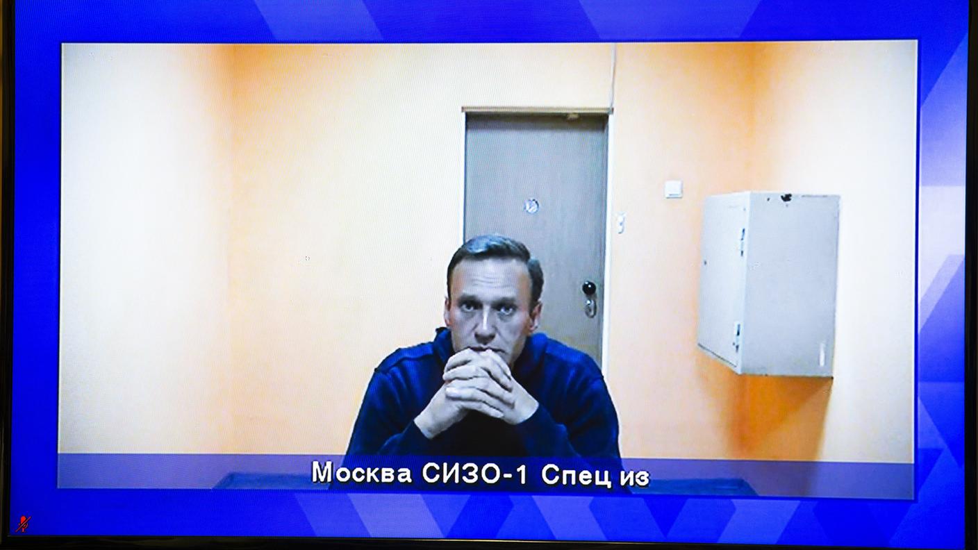 Navsalny ha seguito l'udienza in collegamento video