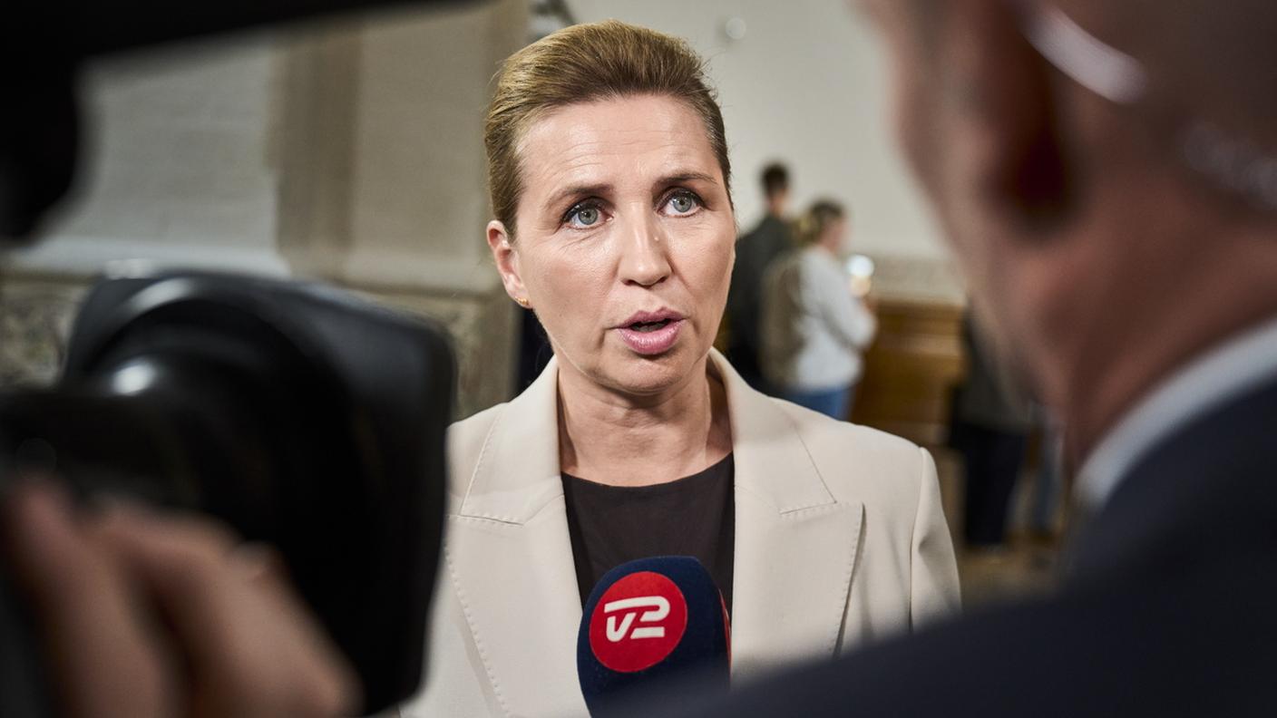 La premier danese Mette Frederiksen