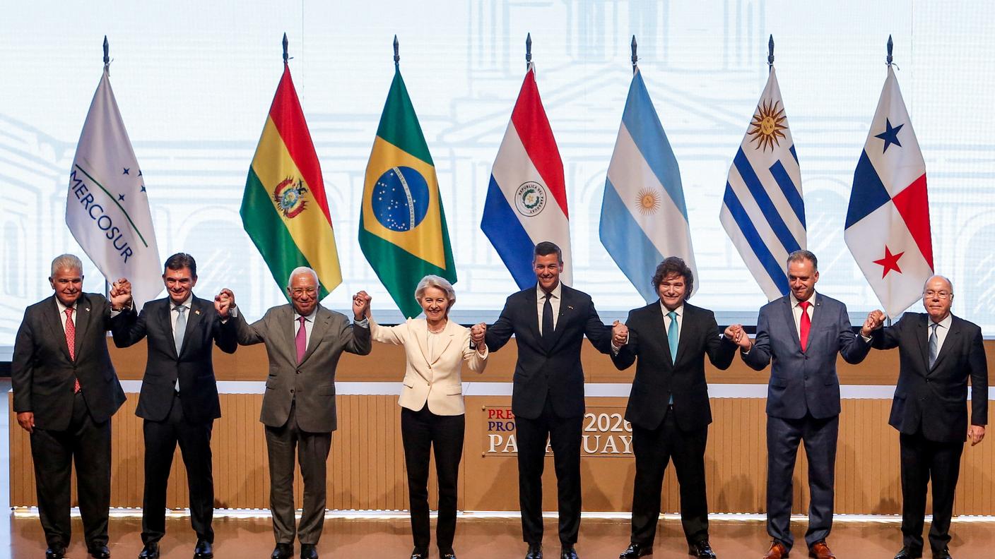 In Paraguay per la firma