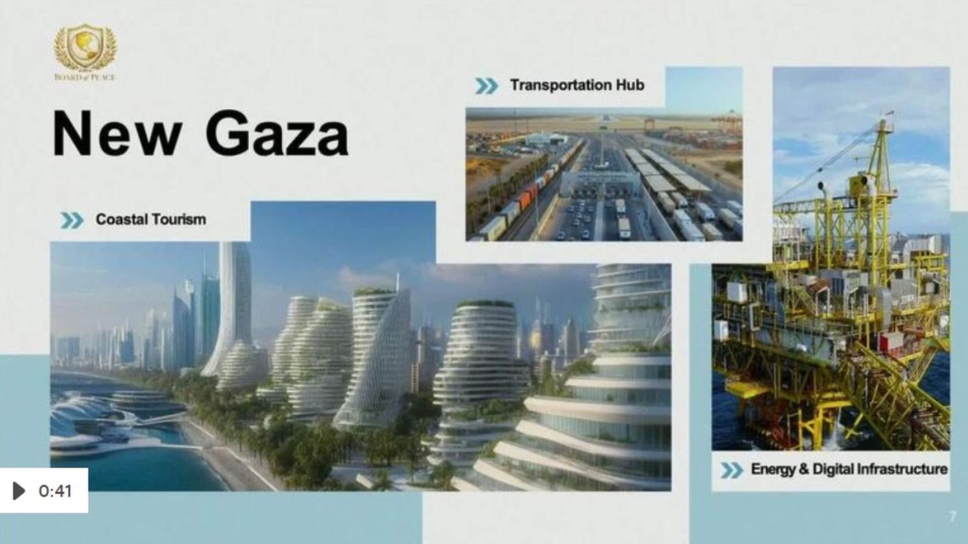 La "Nuova Gaza" nella visione dell'amministrazione Trump