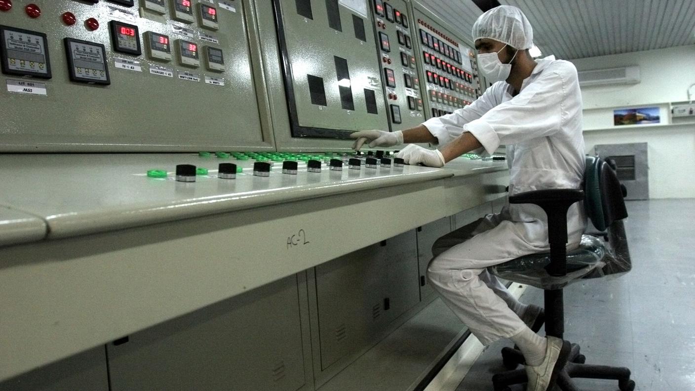 La centrale di comando di uno dei siti nucleari iraniani