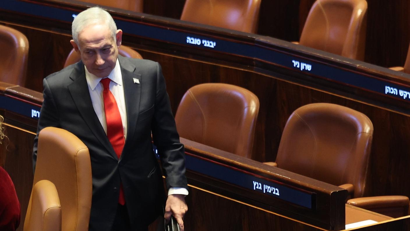 Il premier Benyamin Netanyahu ha votato a favore