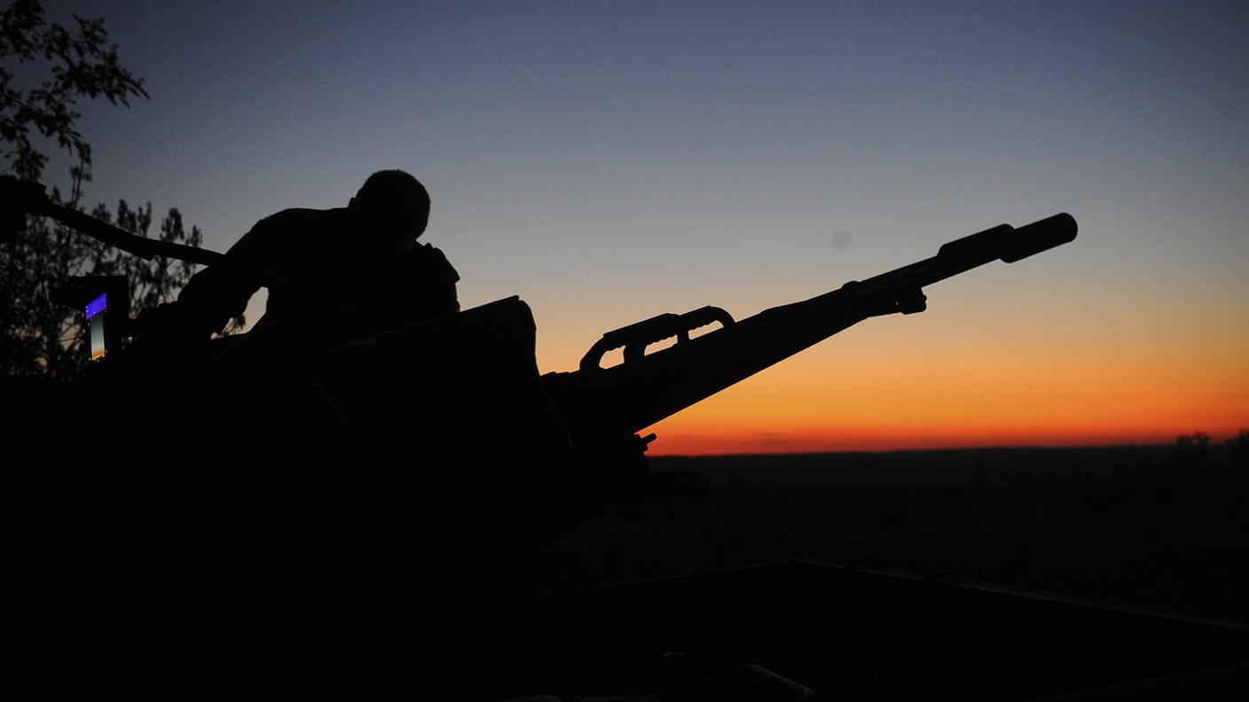 Soldati al fronte in Ucraina
