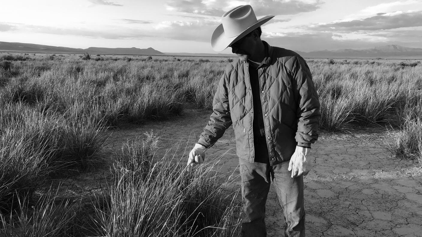 Edward Bartell, un rancher che ha fatto causa alla società mineraria, per tutelare la falda aquifera sotto i suoi terreni