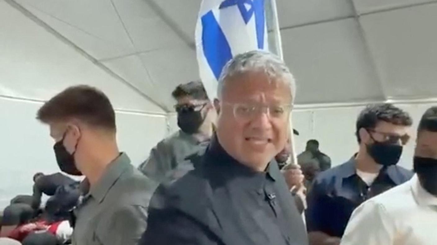 Il ministro della Sicurezza Nazionale di Israele Itamar Ben-Gvir
