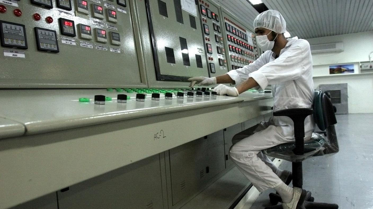 La centrale di comando di uno dei siti nucleari iraniani