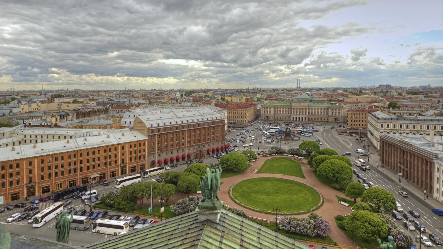 Una veduta della città russa