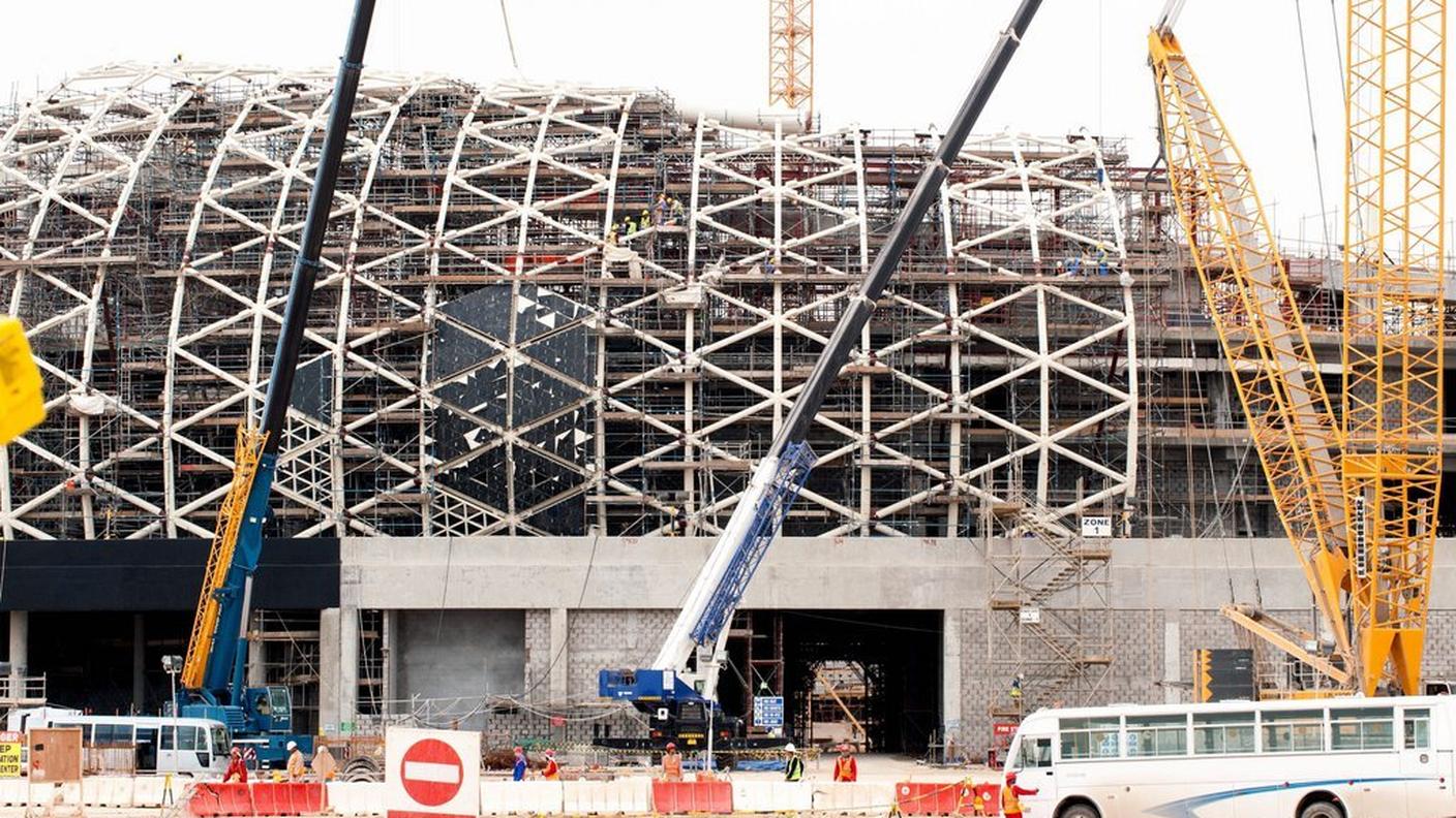 Un cantiere di Doha