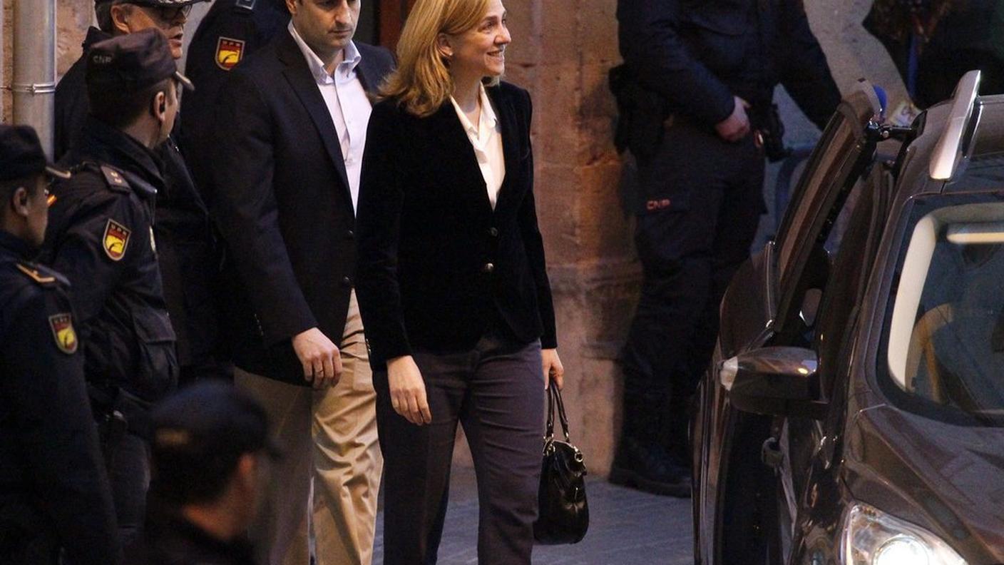 Serena, al termine dell'interrogatorio di sabato a Palma