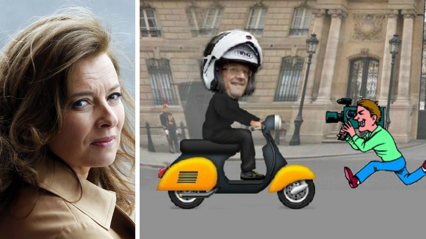Valérie Trierweiler  e il videogame con Hollande protagonista