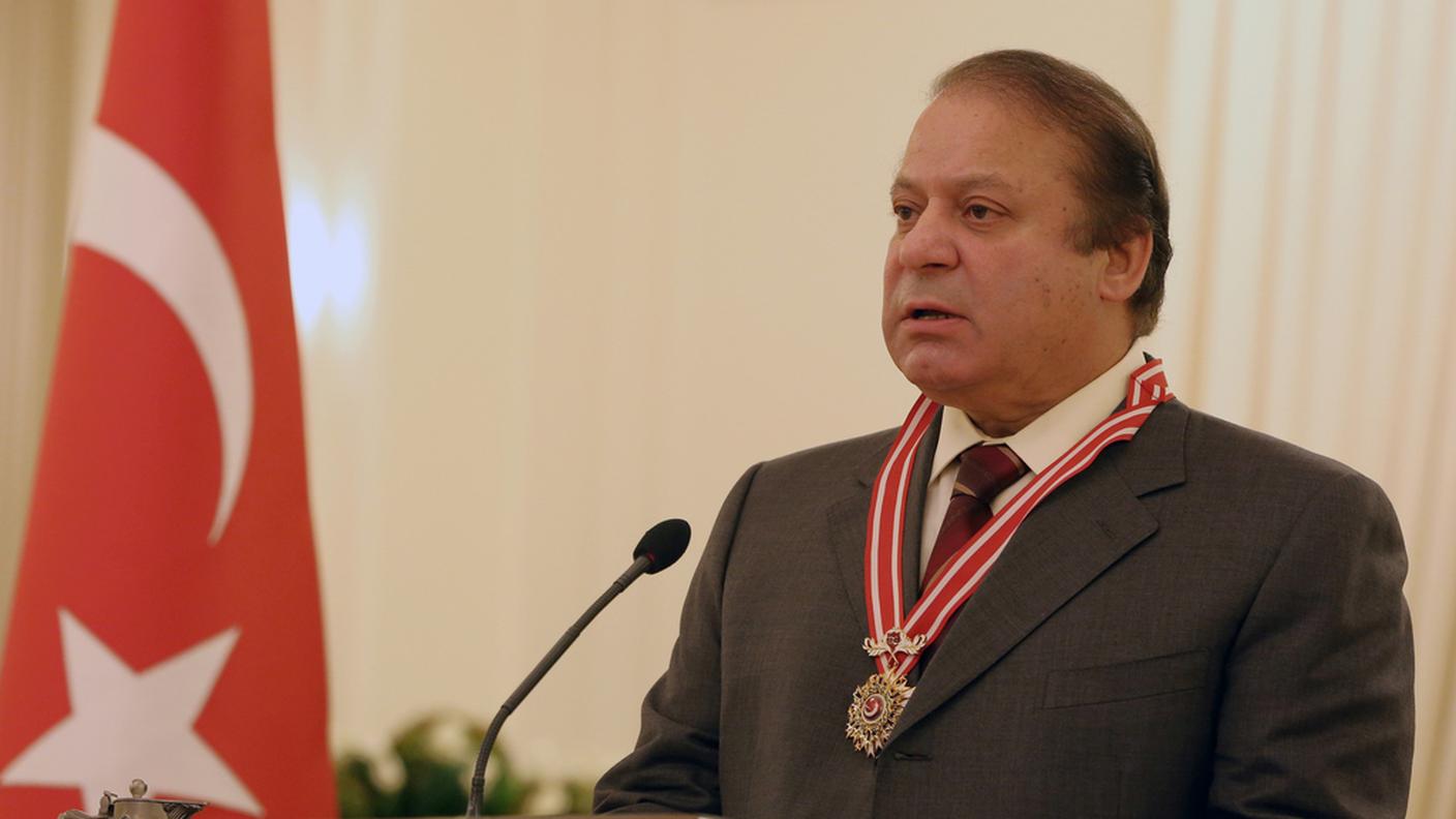 Il premier pakistano Nawaz Sharif