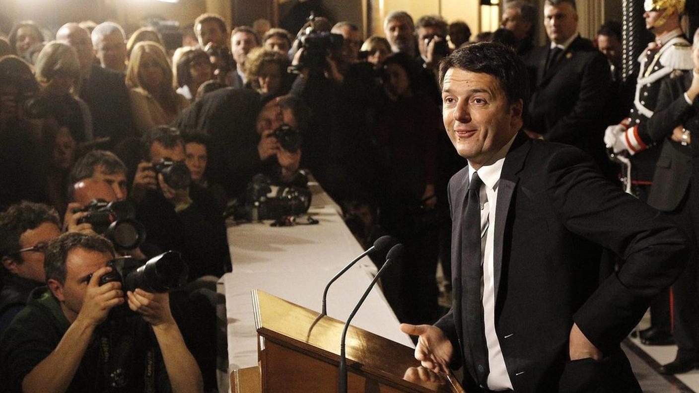 Matteo Renzi, venerdì nella Loggia d'Onore del Quirinale