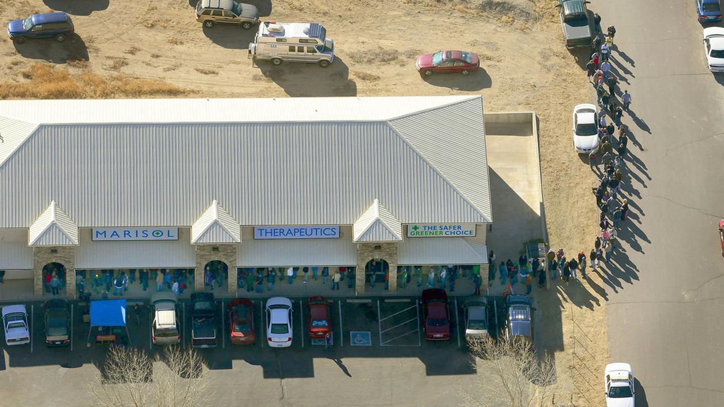 Tutti in fila in Colorado