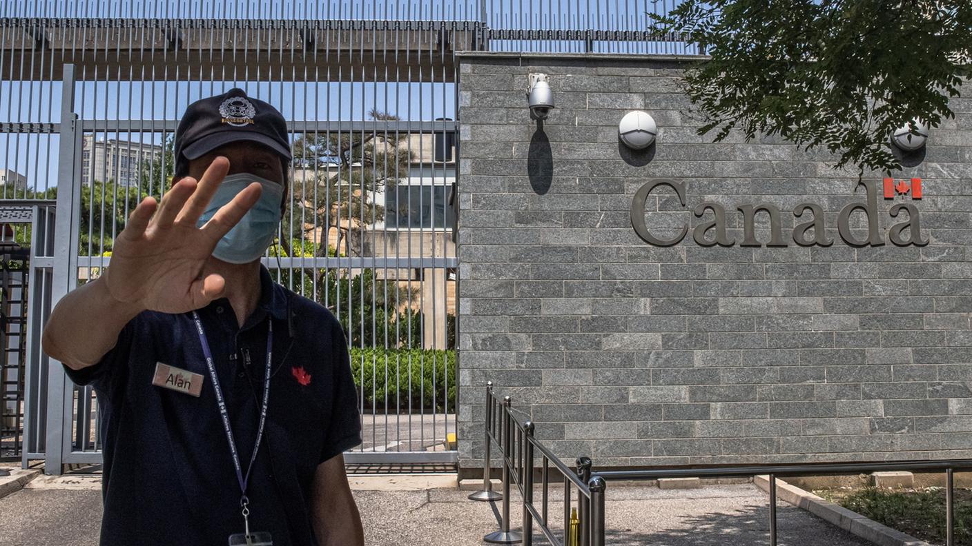 L'ambasciata canadese a Pechino