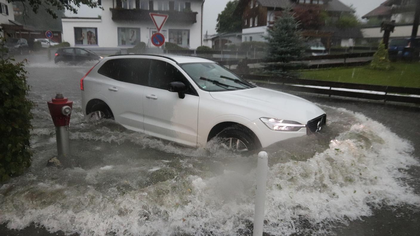 L'immagine è stata scattata a fine luglio in Baviera