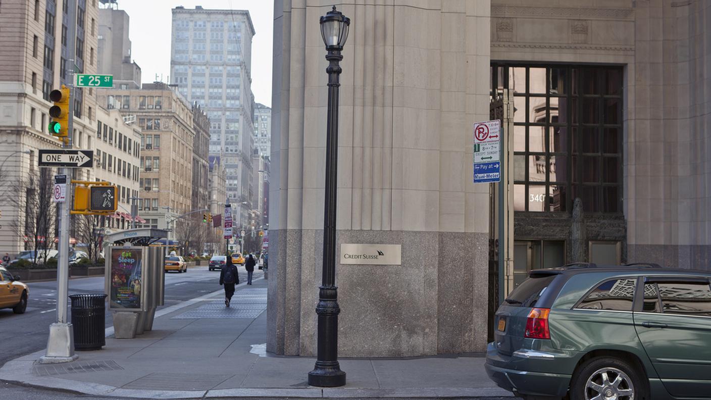 Una sede di Credit Suisse a New York