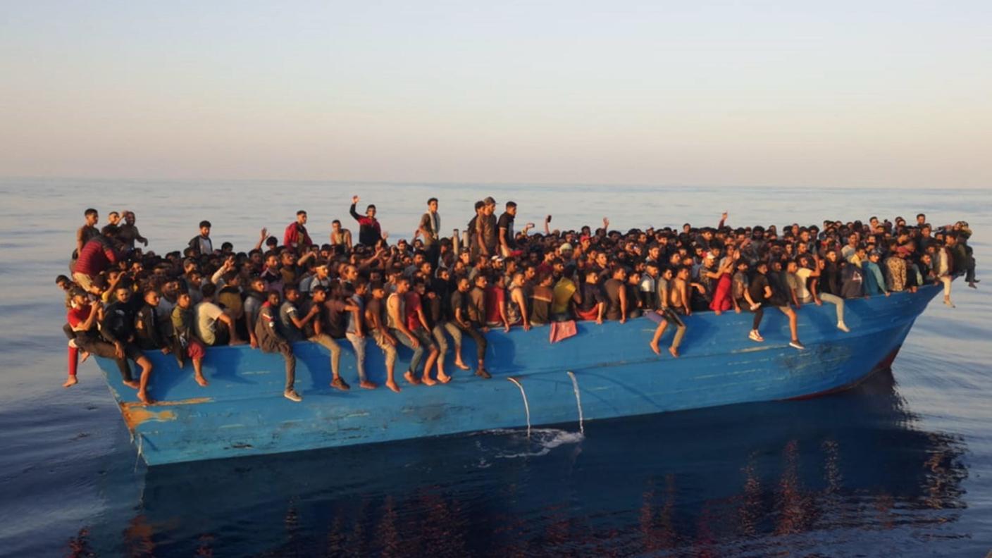 L'imbarcazione era partita dalla Libia