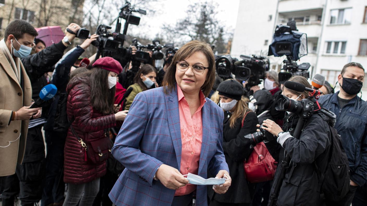 La leader del partito socialista bulgaro (BSP) Kornelia Ninova