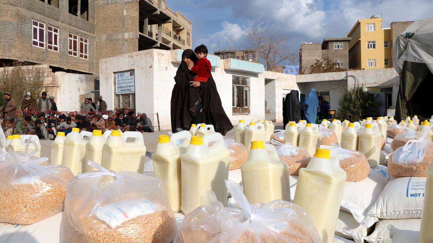 L'ONU stima che nei prossimi mesi la vita di 11 milioni di afghani dipenderà dagli aiuti internazionali
