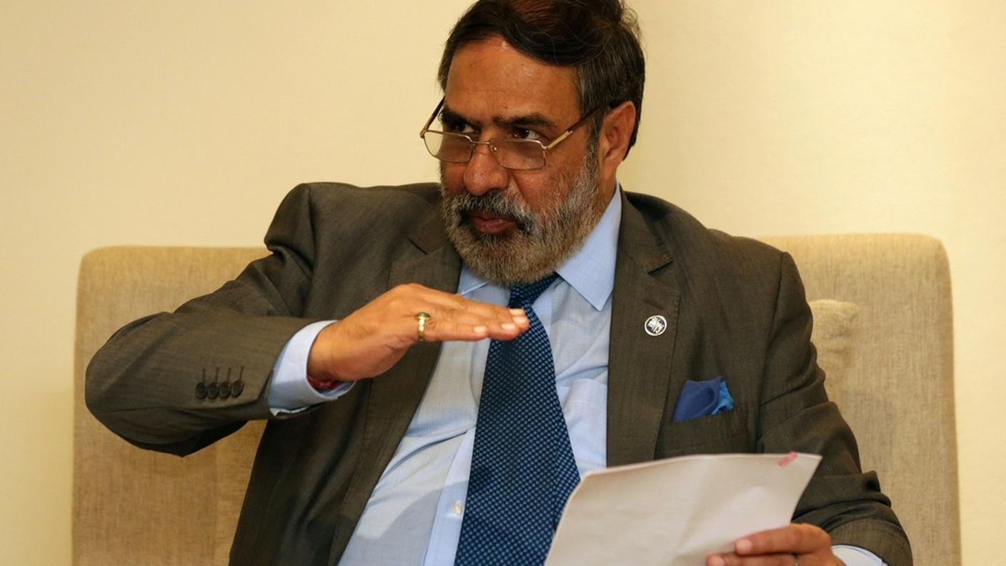 L'ha spuntata lui: il ministro del commercio indiano Anand Sharma