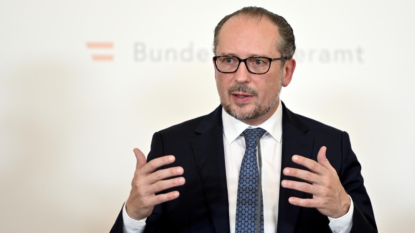 Il cancelliere austriaco Alexander Schallenberg 