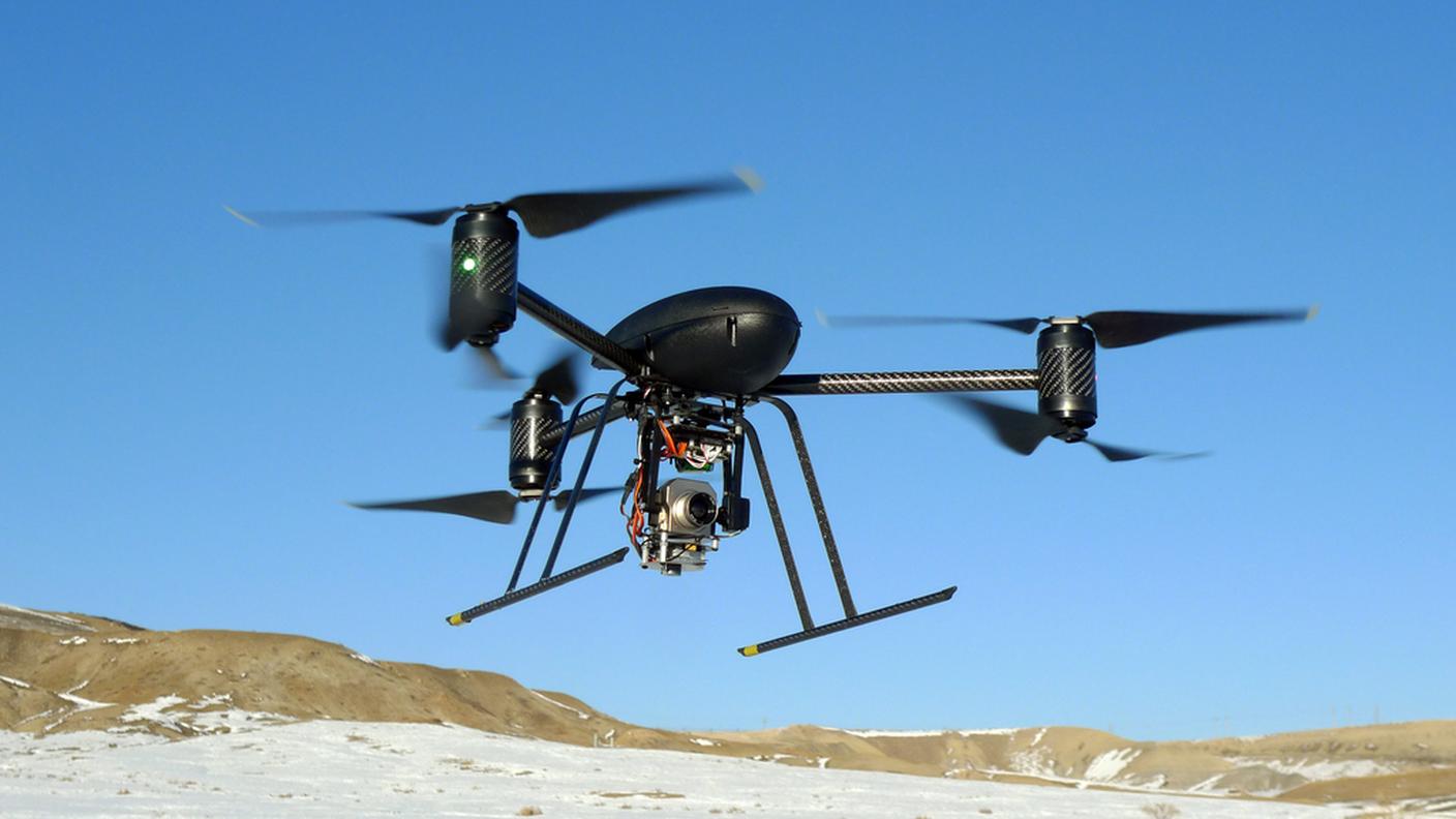 Un mini drone in dotazione alle autorità del Colorado, USA