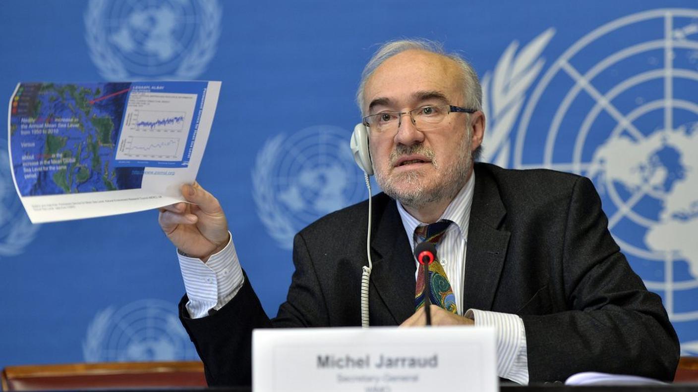 Il segretario generale dell'OMM, Michel Jarraud