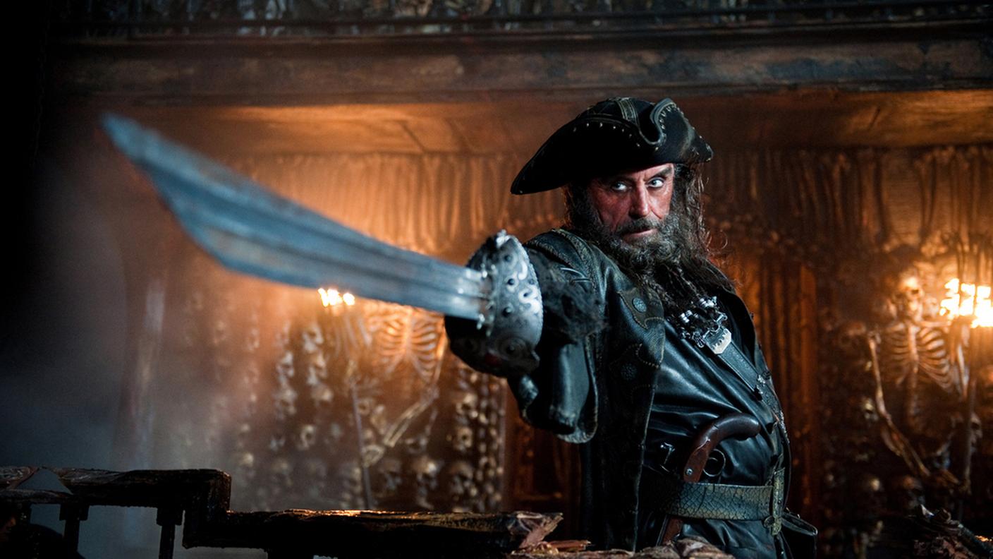 Barbanera in versione Disney ne "I pirati dei Caraibi"
