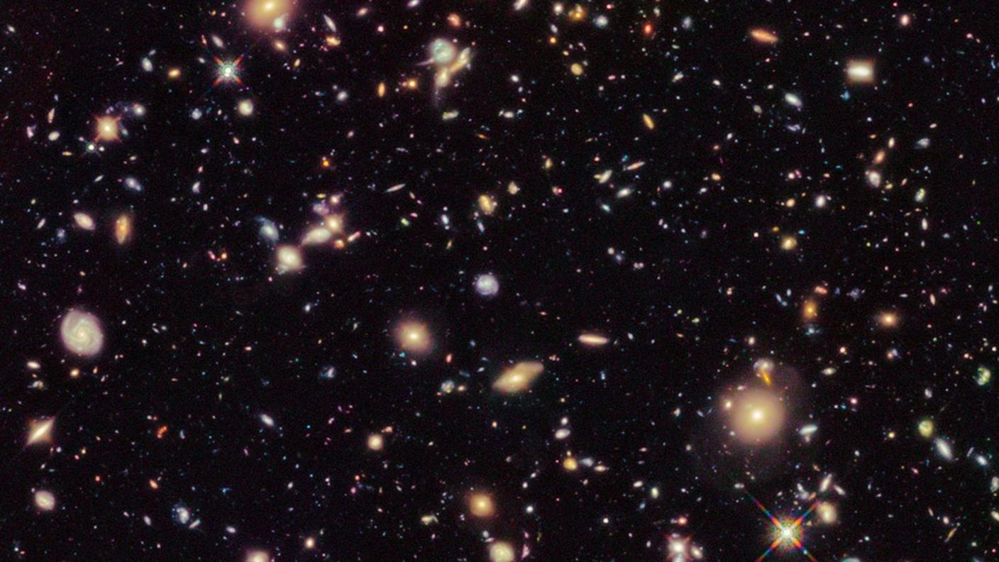 Una galassia osservata da Hubble