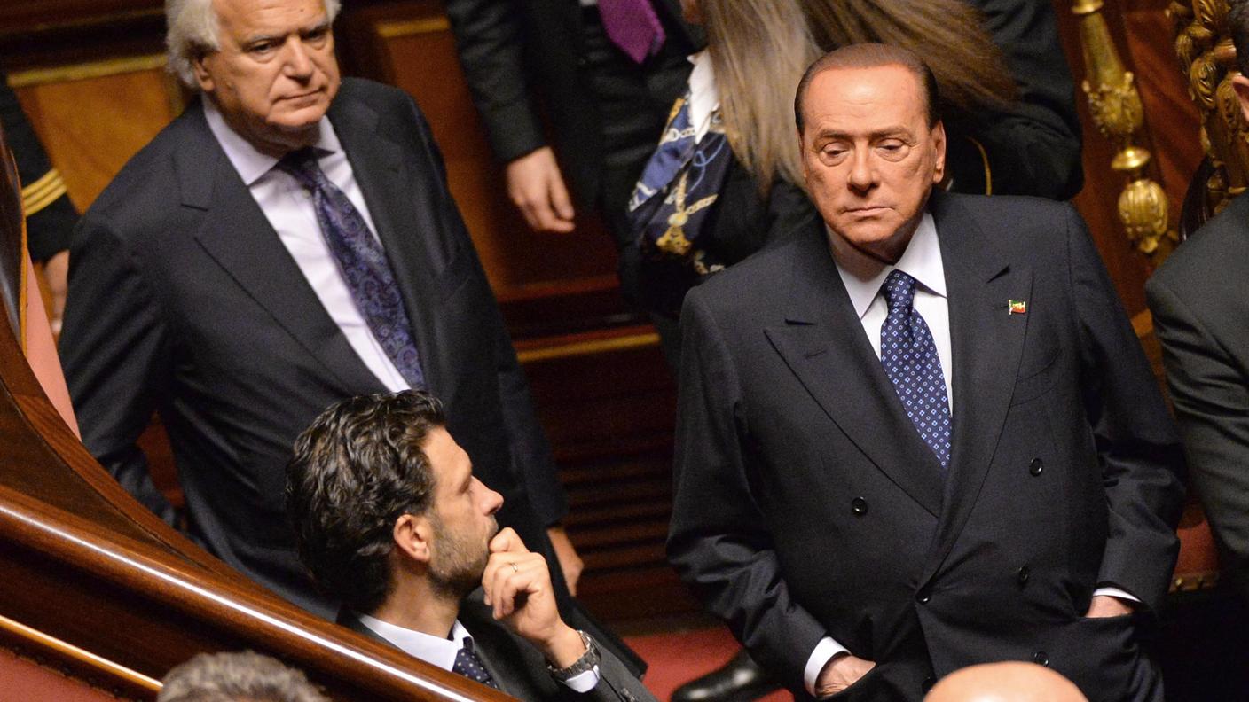 Berlusconi con Verdini