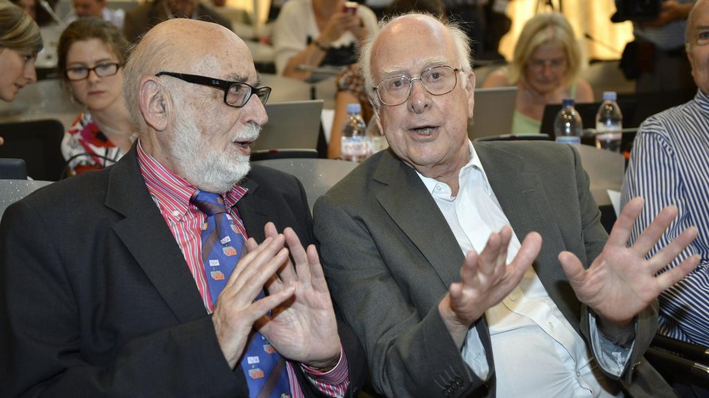 François Englert e Peter Higgs