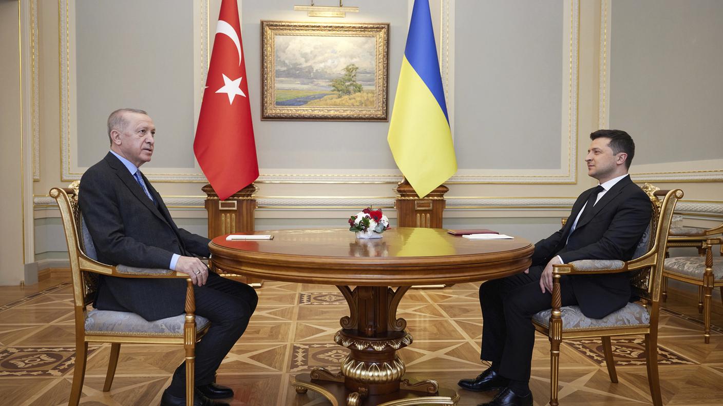Erdogan e Zelensky