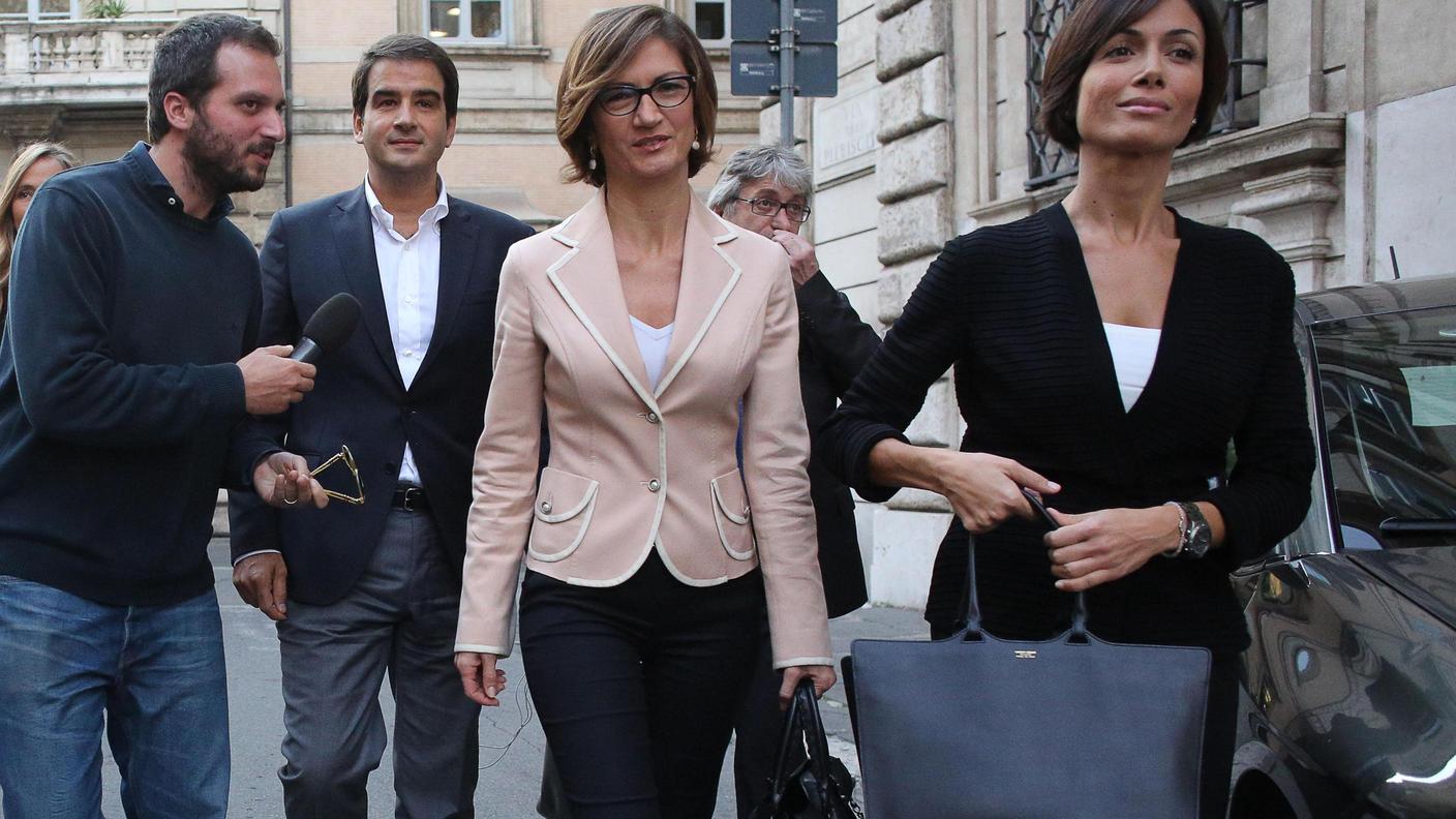 Fitto, Gelmini e Carfagna